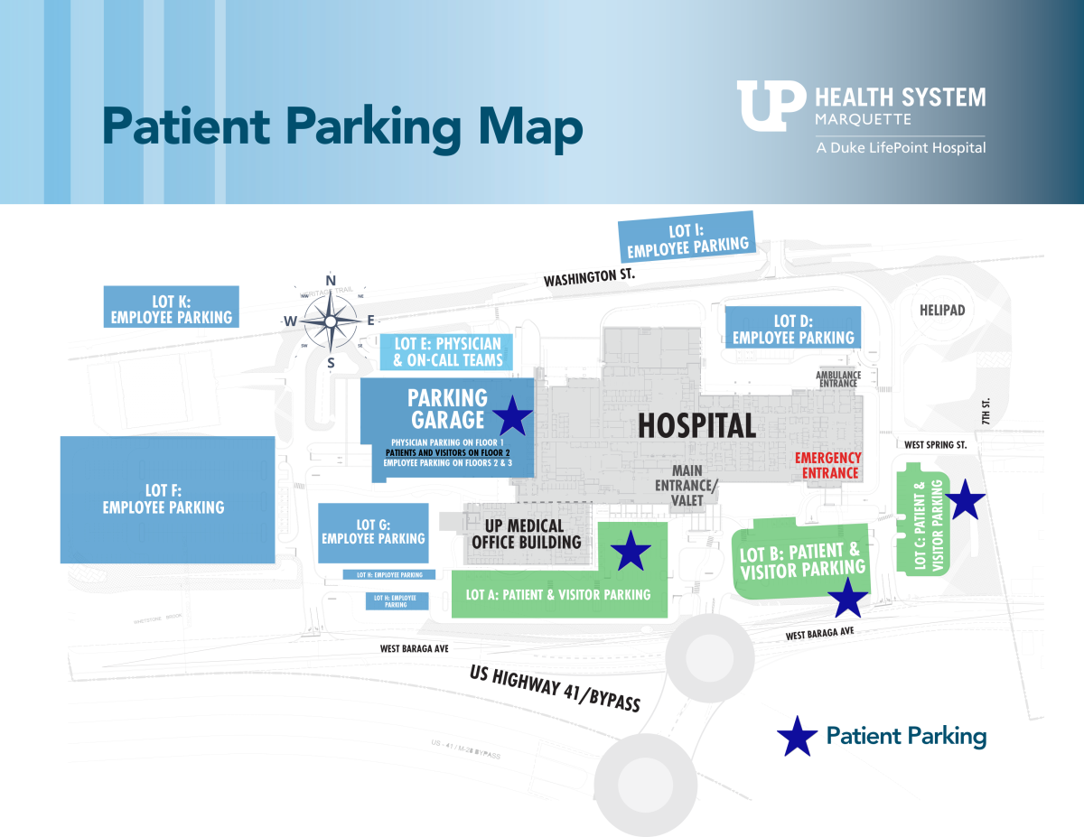 Patient Parking Map 2019 Patient Parking Map 2019