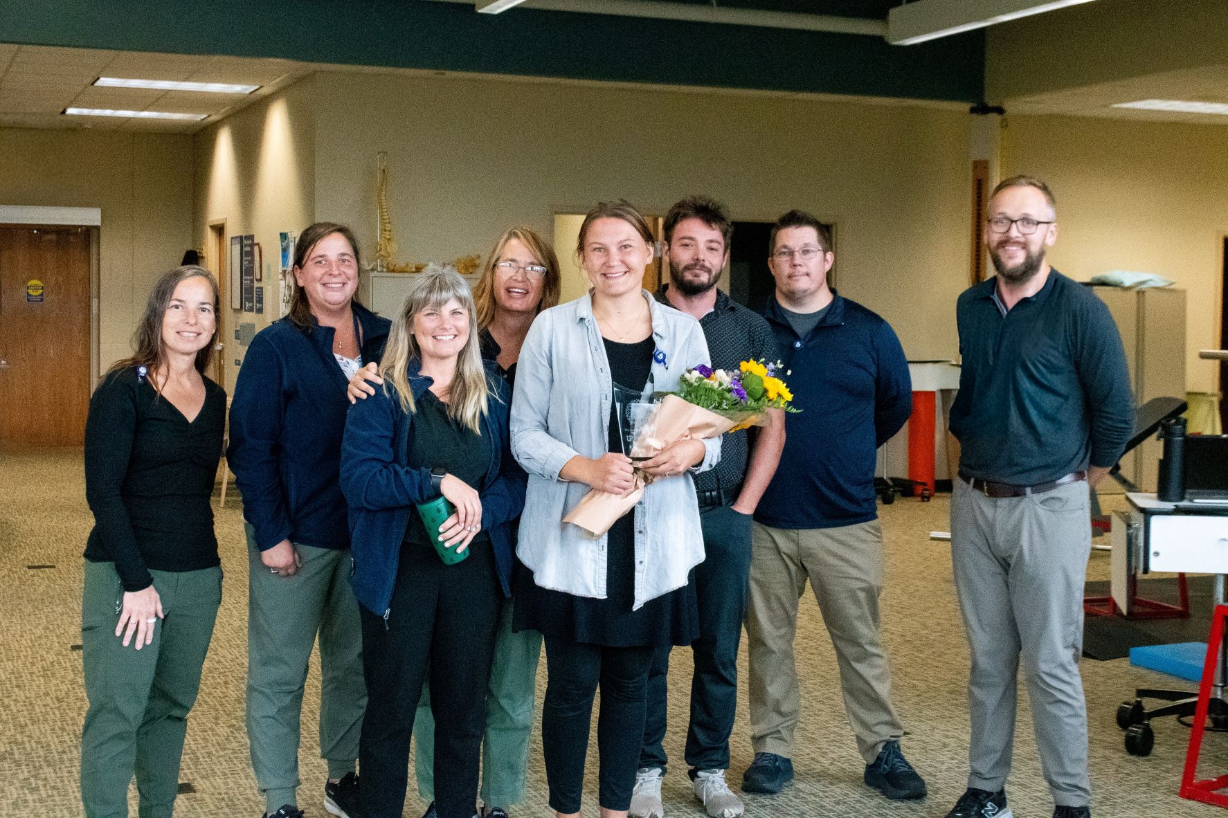 UP Health System – Portage Honors Bethany Frantti, MS, CCC-SLP, CBS with the Sunflower Award