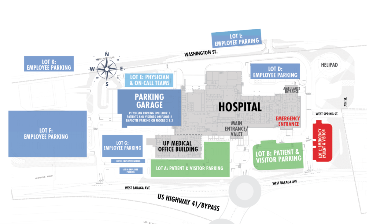 Marquette campus map